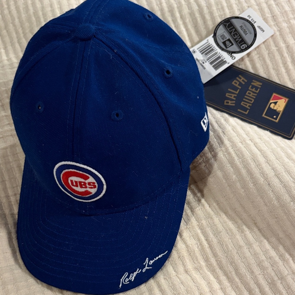 Ralph Lauren x MLB Chicago Cubs Youth Adjustable Cap – New With Tags